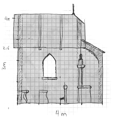 Kapelle von der Seite