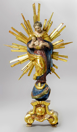 Madonna mit Kind, Statue 18. Jh.